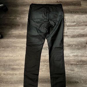 Dex faux leather leggings.